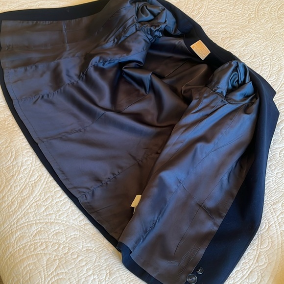 Pendleton 100% Wool Blazer Lined Women's 16 Blue Button Preppy Career Classic - Picture 4 of 17